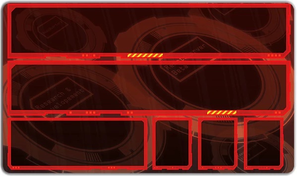 Android Netrunner 1003 Red playmat