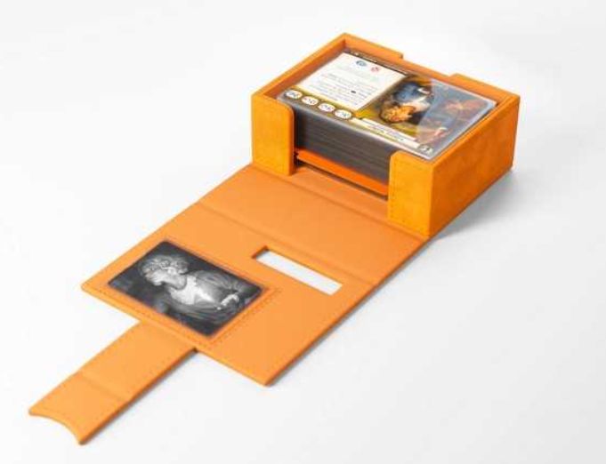 Arkham Horror Investigator Deck Box - Seeker (Orange)