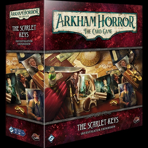 Arkham Horror the Card Game The Scarlet Keys Investigator Expansion