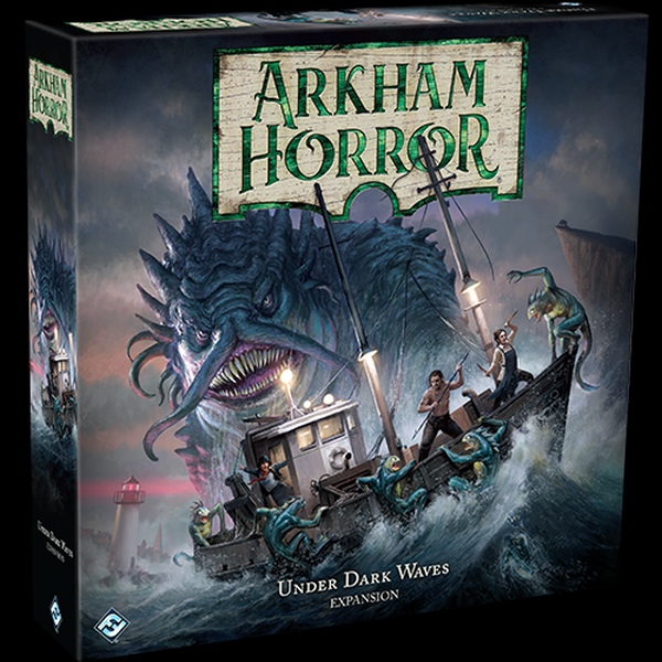 Arkham Horror board game Under Dark Waves expansion
