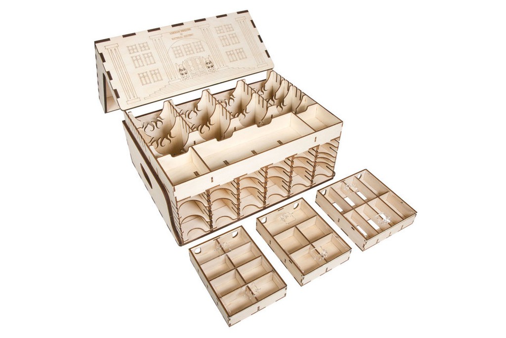 The Broken Token Arkham Museum Crate compatible with Elder Sign