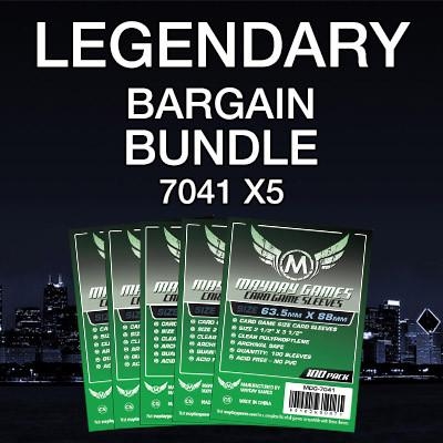 Bargain Card Sleeve Bundle for game Legendary