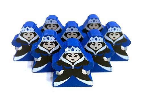 Blue Queen megameeples