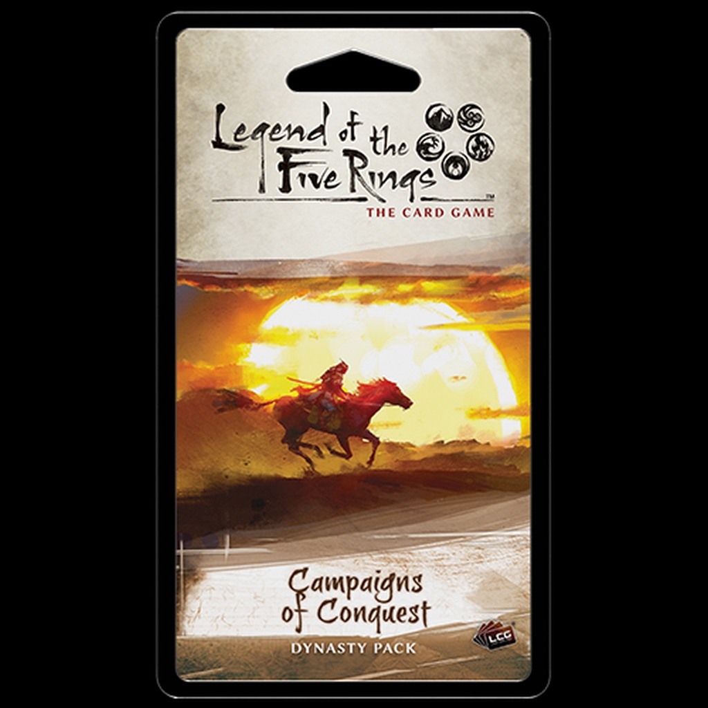 Campaigns of Conquest Dynasty Pack for the Legend of the Five Rings Card Game