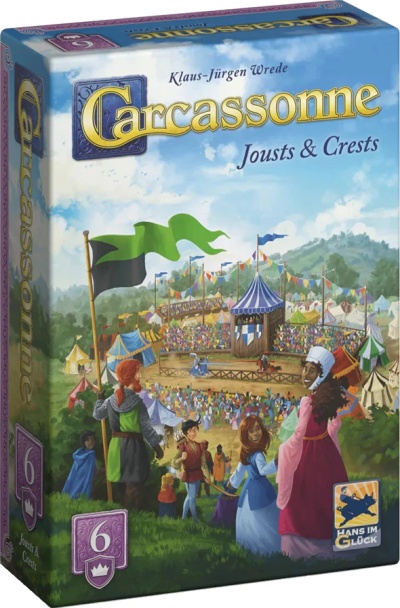 Carcassonne 3,1 Jousts and Crests expansion