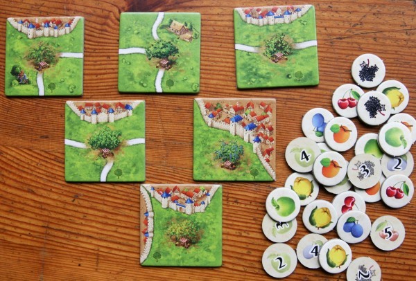 Carcassonne The Fruit Bearing Trees mini expansion