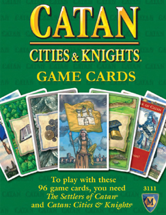 Catan accessory  Cities & Knights Game Cards