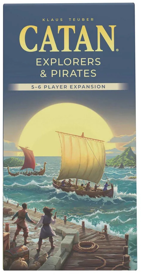 Catan Explorers and Pirates 5-6 player Extension 6th edition