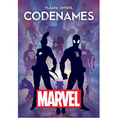 Codenames Marvel card game