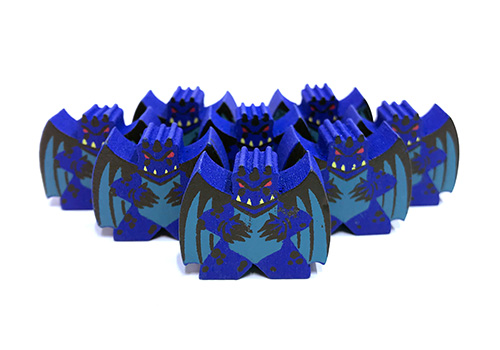 Dark Blue dragon megameeple