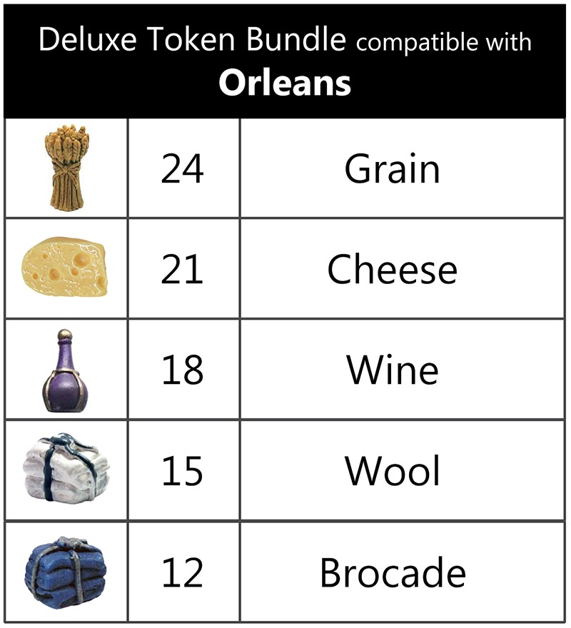 Deluxe Token Bundle compatible with Orleans