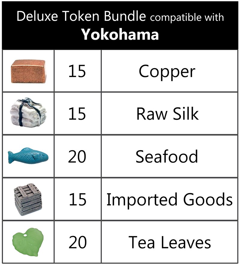 Deluxe Token Bundle compatible with Yokohama