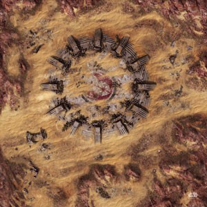 Desert Ruins Gamemat for Star Wars Legion