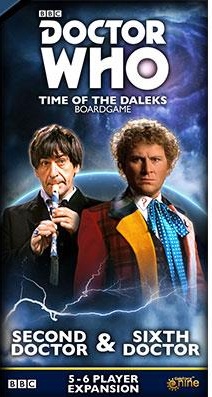 Doctor Who Time of the Daleks 2nd and 6th Doctors Expansion