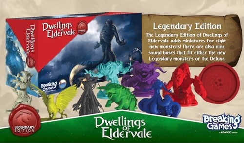Dwellings Of Eldervale Board Game 2nd:  Legendary Upgrade Kit