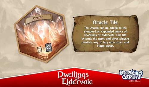 Dwellings Of Eldervale Board Game 2nd: Oracle Tile Expansion