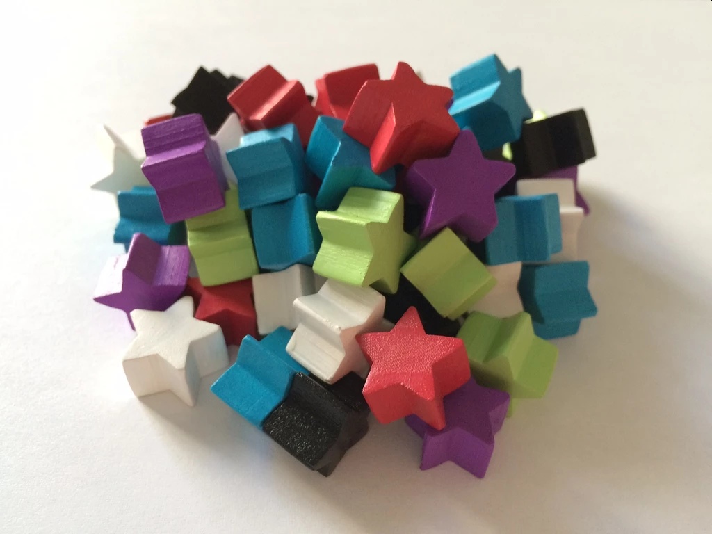 Extra wooden stars (included in Euphoria)