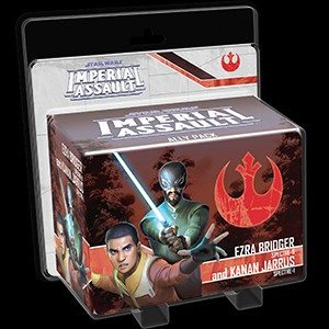 Star Wars Imperial Assault Ezra Bridger and Kanan Jarrus Ally Pack