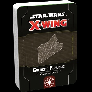 Galactic Republic Damage Deck for Star Wars X-Wing
