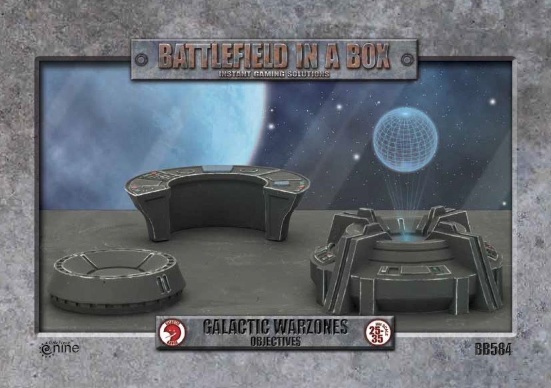 Galactic Warzones Objectives ideal for Star Wars: Legion