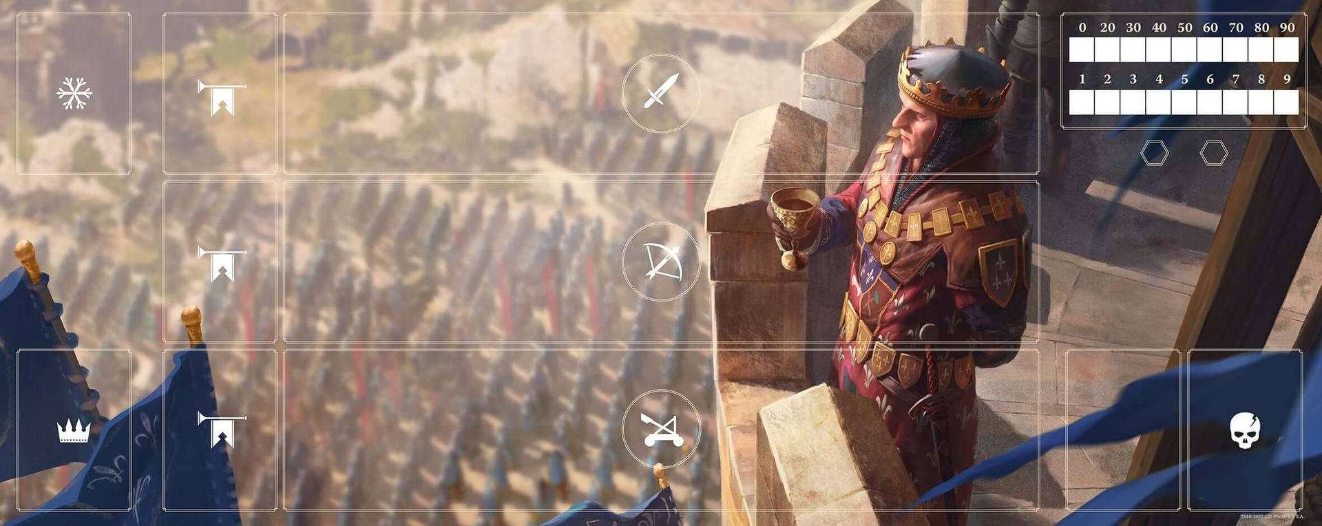 Gwent Northern Realms Faction Neoprene Mat