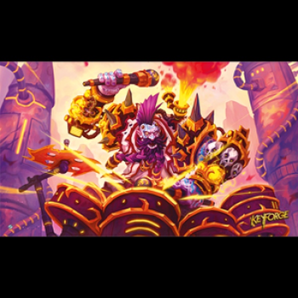 Keyforge Drummernaut  Playmat