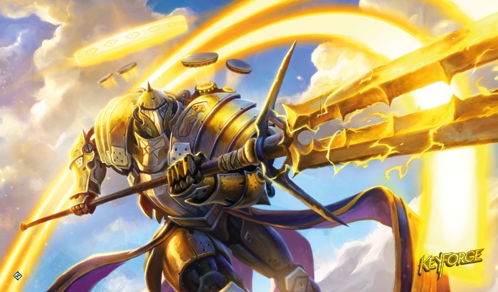 Keyforge Raiding Knight Playmat