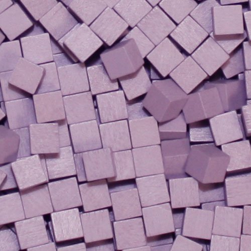 Lavender 8mm wooden cube