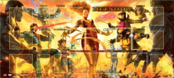 Legendary Playmat: Dark Phoenix Vs X-men Playmat