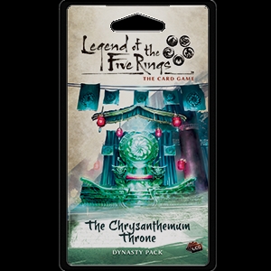 Legends of the Five Rings Card Game The Chrysanthemum Throne
