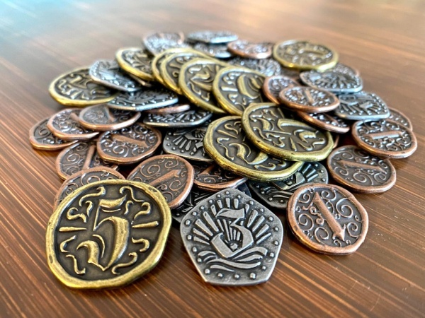 Libertalia Metal Doubloons (54 Coins)