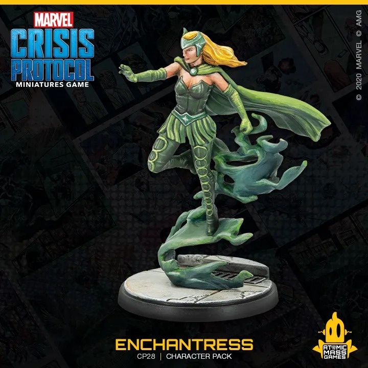 Marvel Crisis Protocol Angela and Enchantress character pack