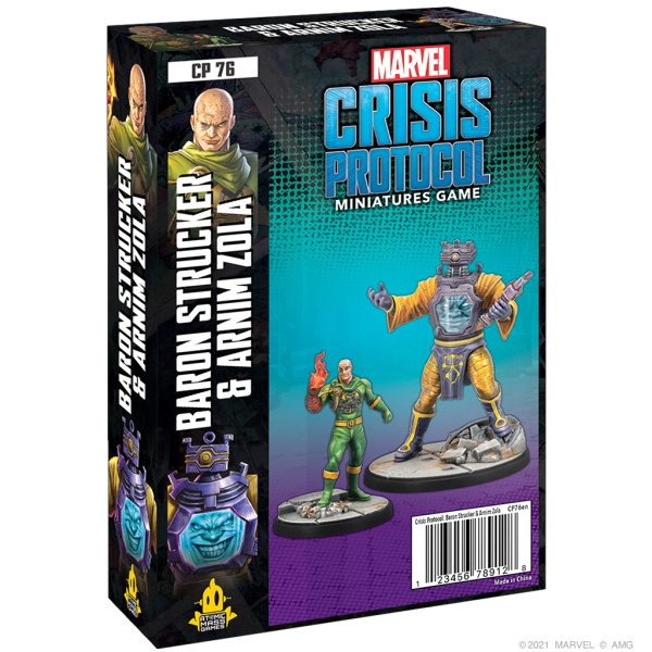 Marvel Crisis Protocol Baron Strucker and Arnim Zola