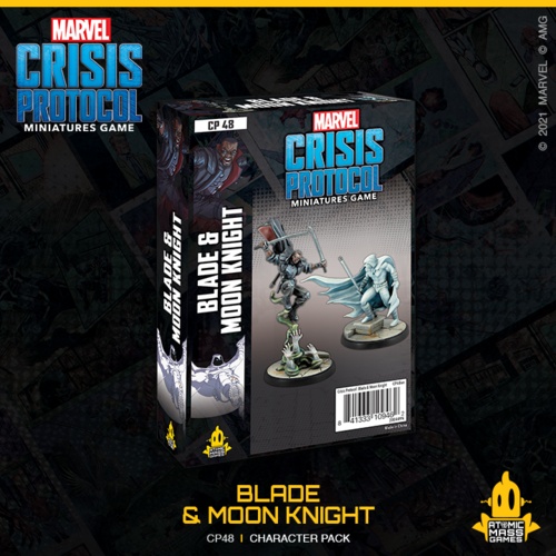 Marvel Crisis Protocol Blade and Moon Knight