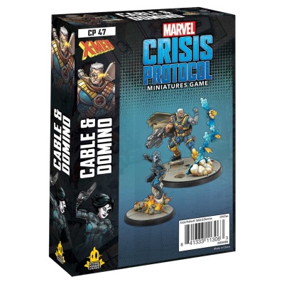 Marvel Crisis Protocol Cable and Domino character pack