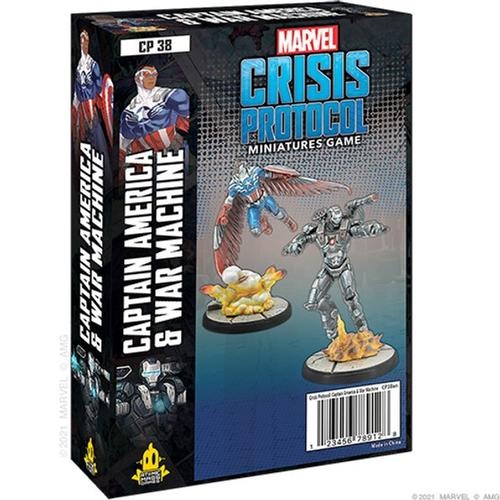 Marvel Crisis Protocol Captain America and War Machine