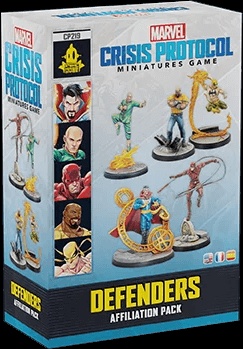 Marvel Crisis Protocol Defenders Affiliation Pack