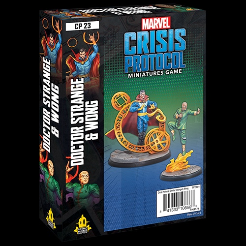 Marvel Crisis Protocol Dr. Strange and Wong character pack