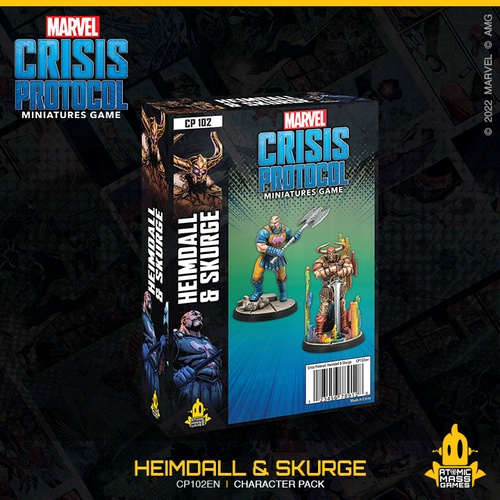 Marvel Crisis Protocol Heimdall and Skurge