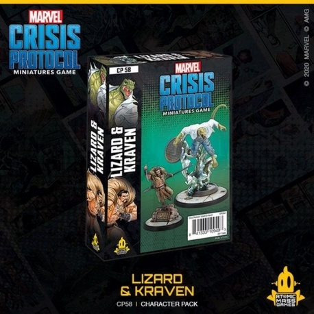 Marvel Crisis Protocol Lizard and Kraven