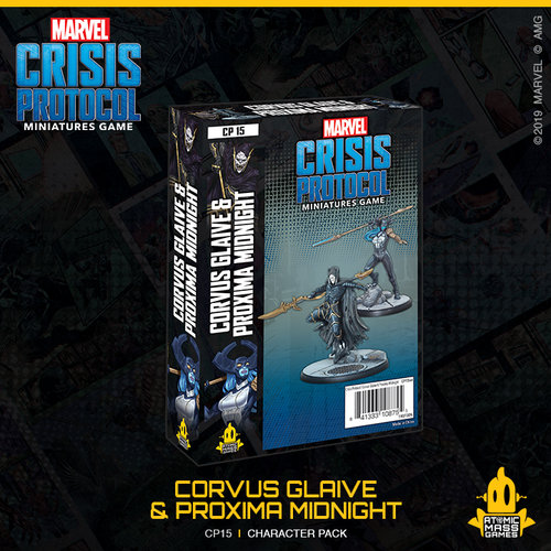 Marvel Crisis Protocol Corvus Glaive and Proxima Midnight