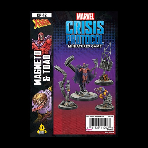 Marvel Crisis Protocol Magneto and Toad