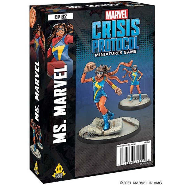 Marvel Crisis Protocol Ms Marvel Character Pack
