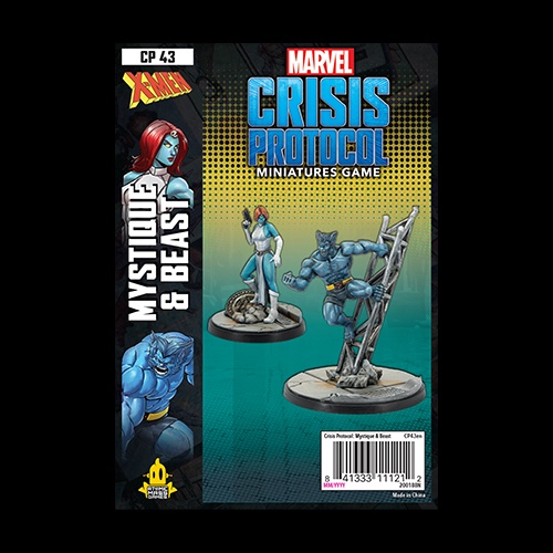 Marvel Crisis Protocol Mystique and Beast