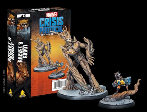 Marvel Crisis Protocol Rocket and Groot