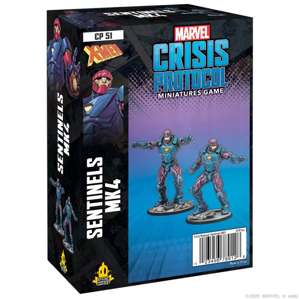 Marvel Crisis Protocol Sentinels MK IV