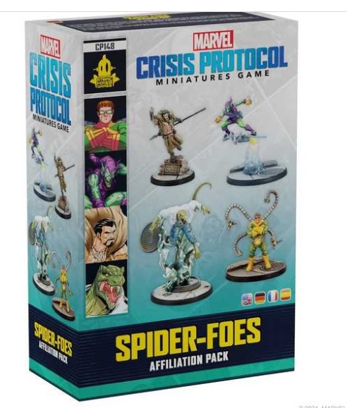 Marvel Crisis Protocol Spider Foes Affiliation Pack