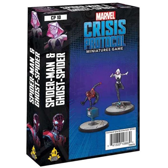 Marvel Crisis Protocol Spider Man and Ghost Spider