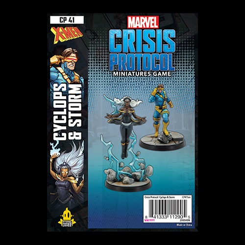 Marvel Crisis Protocol Cyclops and Storm