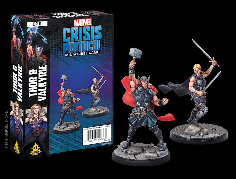 Marvel Crisis Protocol Thor and Valkyrie